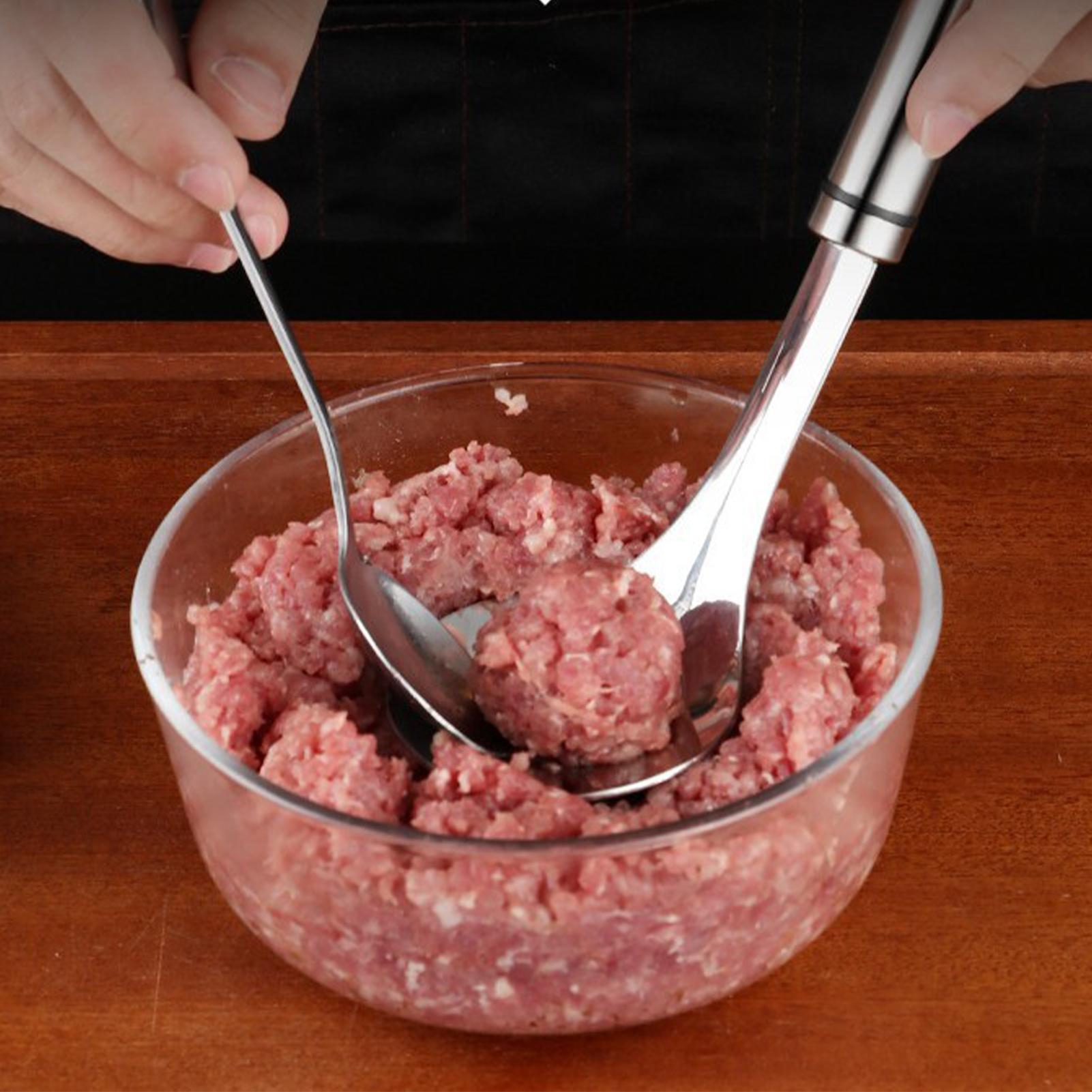 Meal Prep Chicken - 2Pcs Meatball Maker Tool with Hole