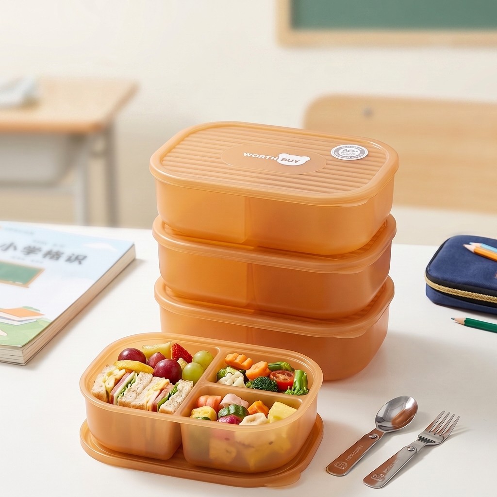 Meal Prep Japanese - Japanese Plastic Bento Box Kids Adults