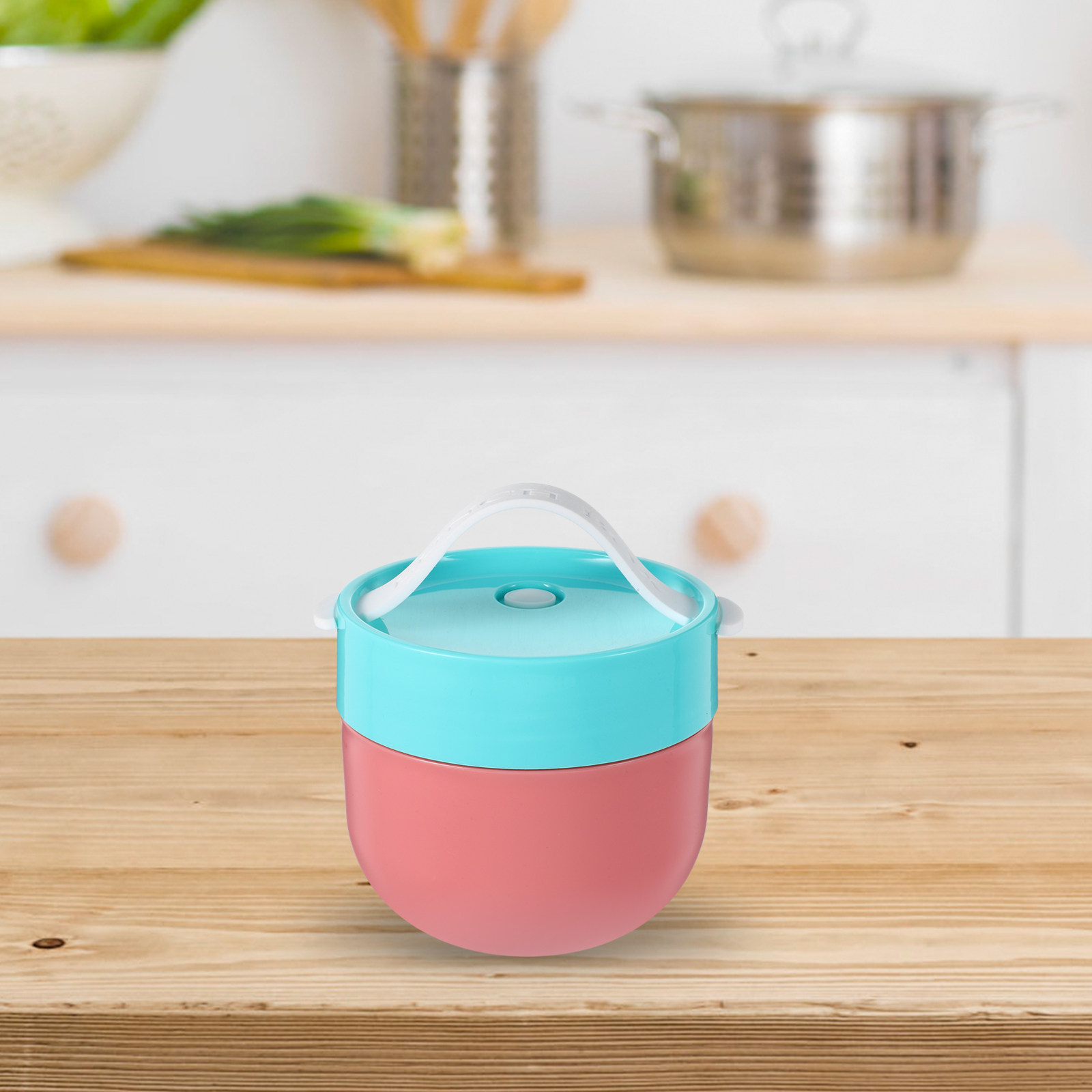 Meal Prep Oatmeal - 600ml Cereal Cup with Lid and