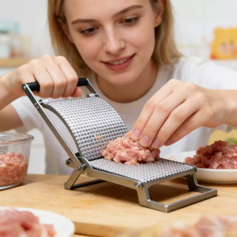 1pcs Meat Tenderizer Stainless - Meal Prep Chicken recension och pris