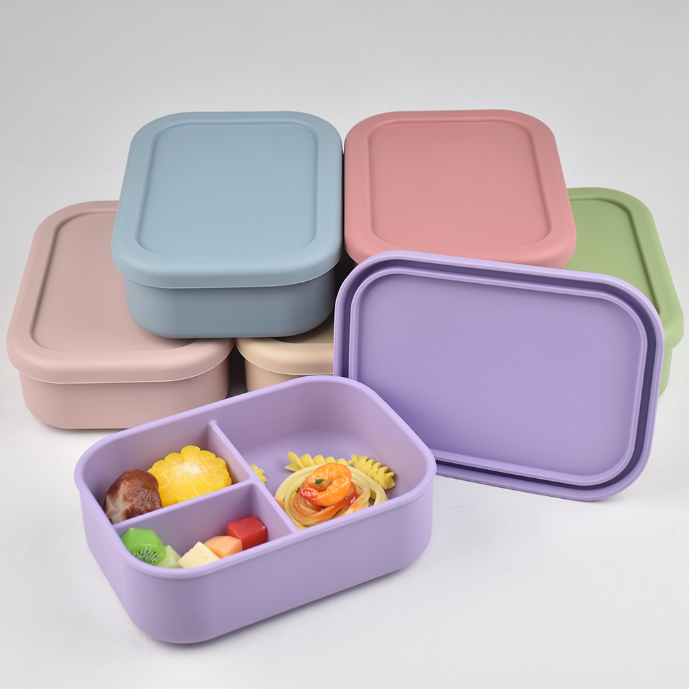 3-Compartment Food Grade Silic - Meal Prep Day recension och pris