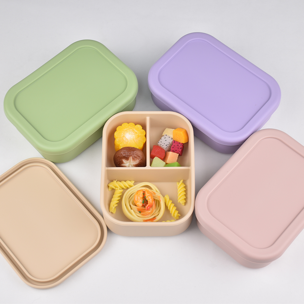 3-Compartment Food Grade Silic - Meal Prep Day recension och pris