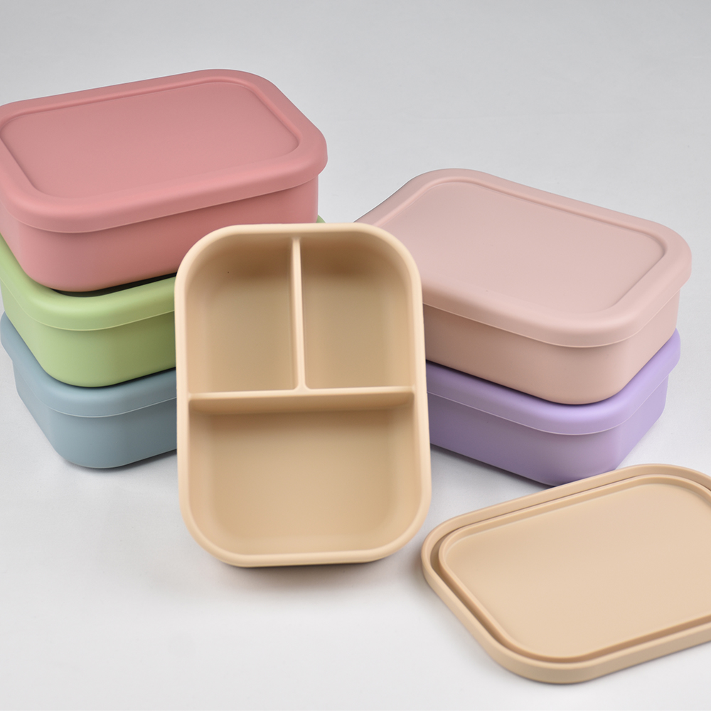 3-Compartment Food Grade Silic - Meal Prep Day recension och pris