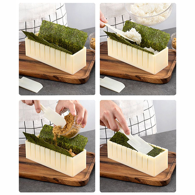 Make Sushi Machine Cutter Sush - Rice Ball Mold recension och pris