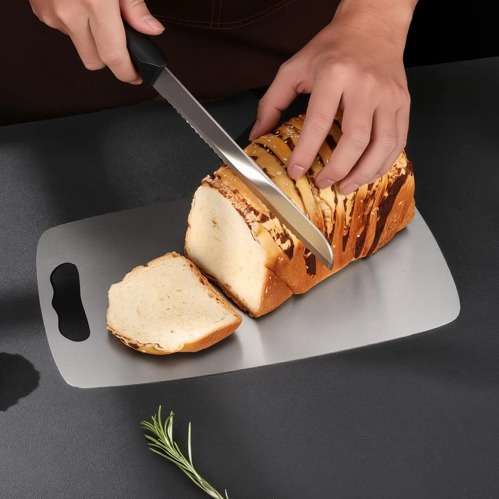 Stainless Steel Chopping Board - Meal Prep Chicken recension och pris