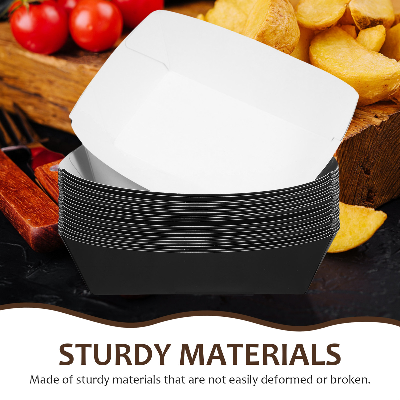 20Pcs Kraft Paper Disposable F - Meal Prep Chicken recension och pris