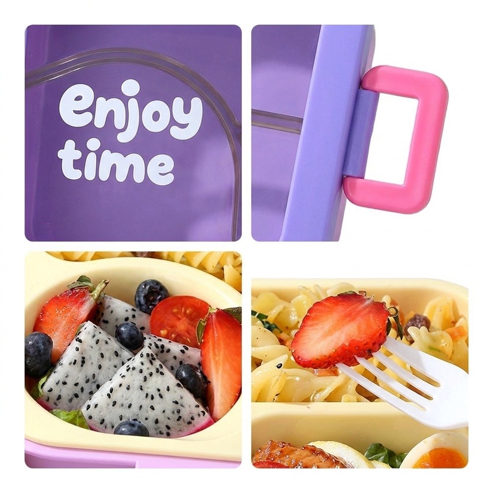 Stainless Steel Bento/Box 3 Co - Meal Prep Day recension och pris