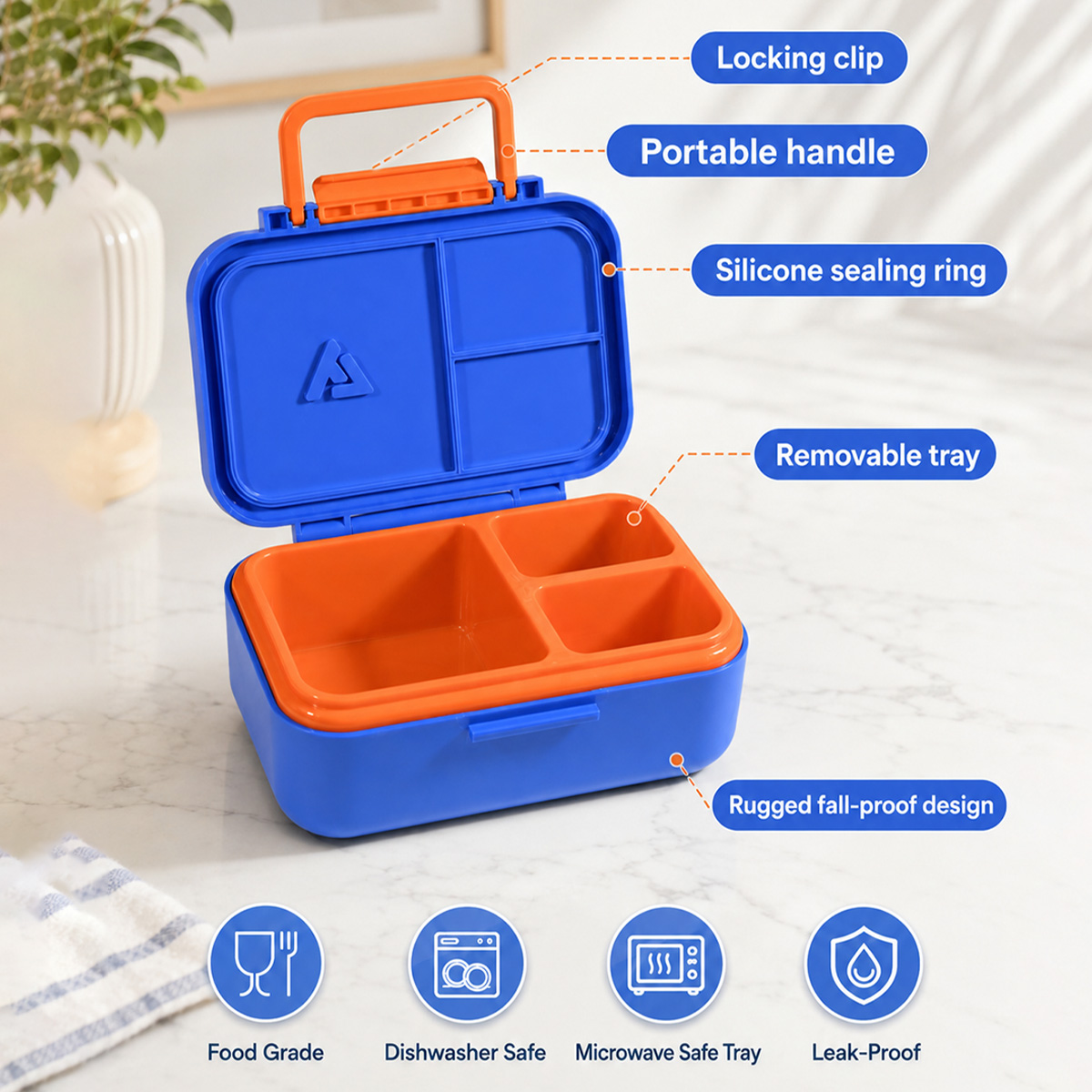Bento Lunch Box for with 13oz  - Meal Prep Day recension och pris