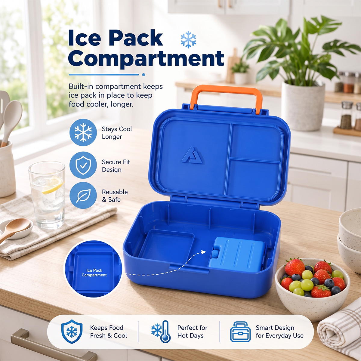 Bento Lunch Box for with 13oz  - Meal Prep Day recension och pris