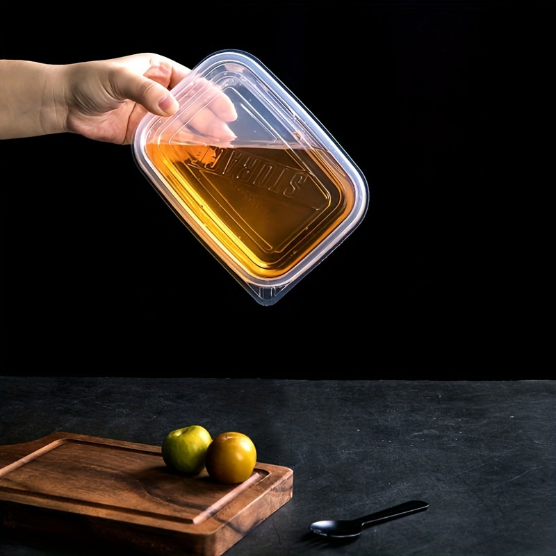 A Set of 6 Transparent Stackab - Meal Prep Microwave recension och pris