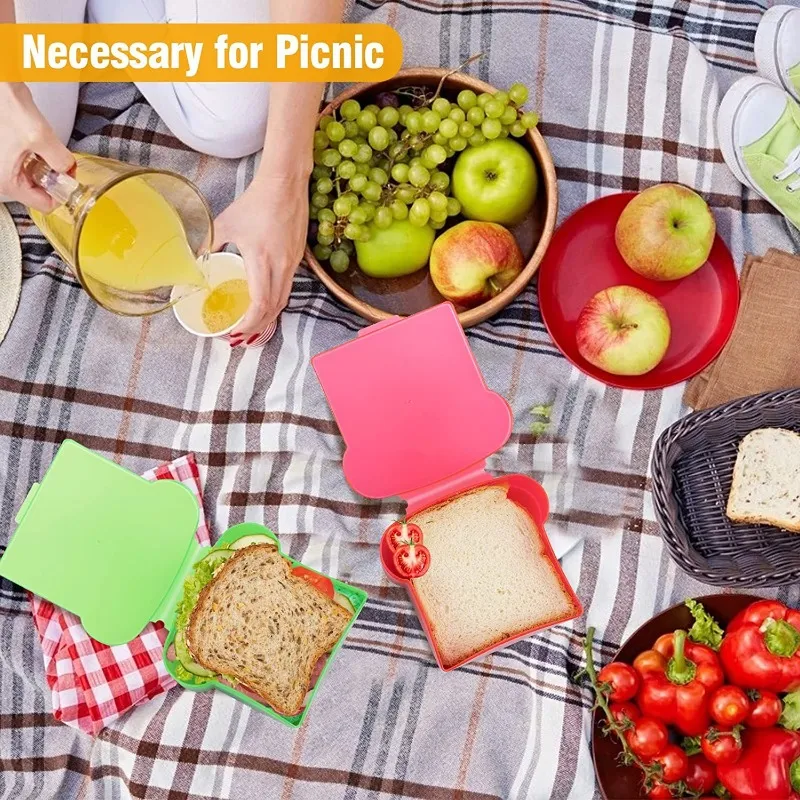 Transparent Toast Shape Food C - Meal Prep Microwave recension och pris