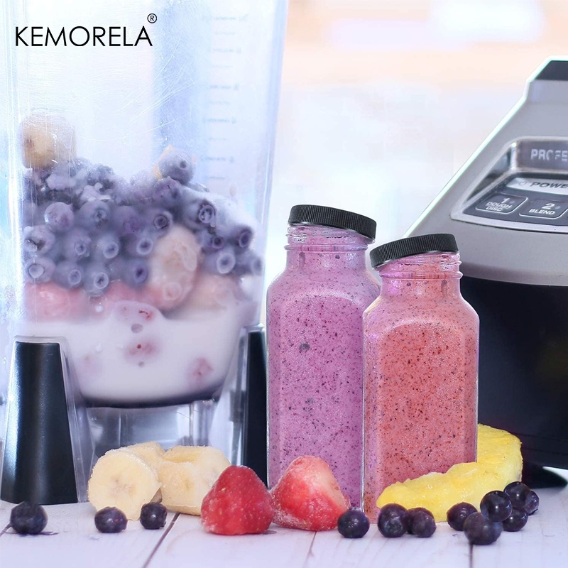 2/4PCS 350ML Glass Bottle Leak - Meal Prep Juice Bottles recension och pris