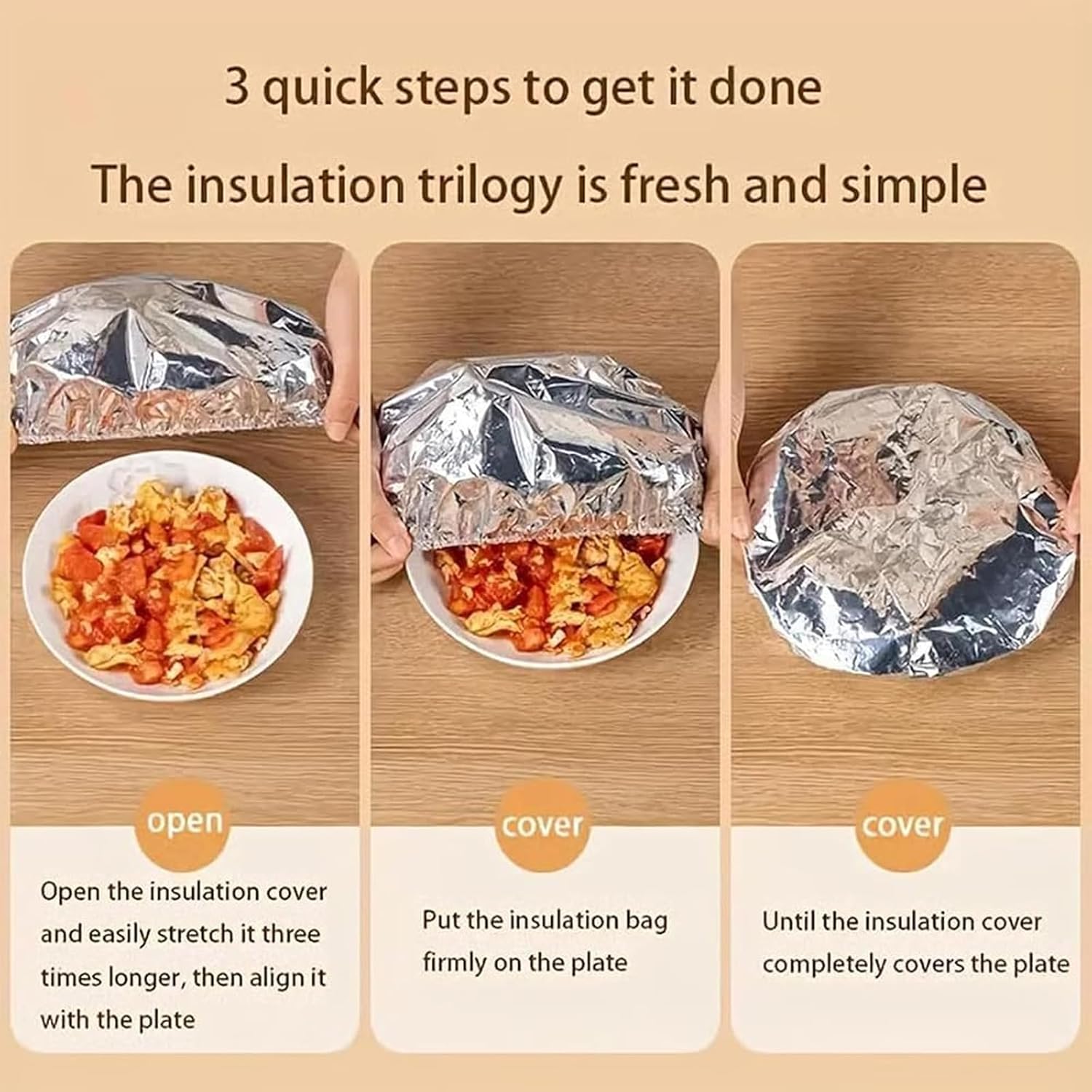 Reusable Aluminum Foil Food Co - Meal Prep Day recension och pris