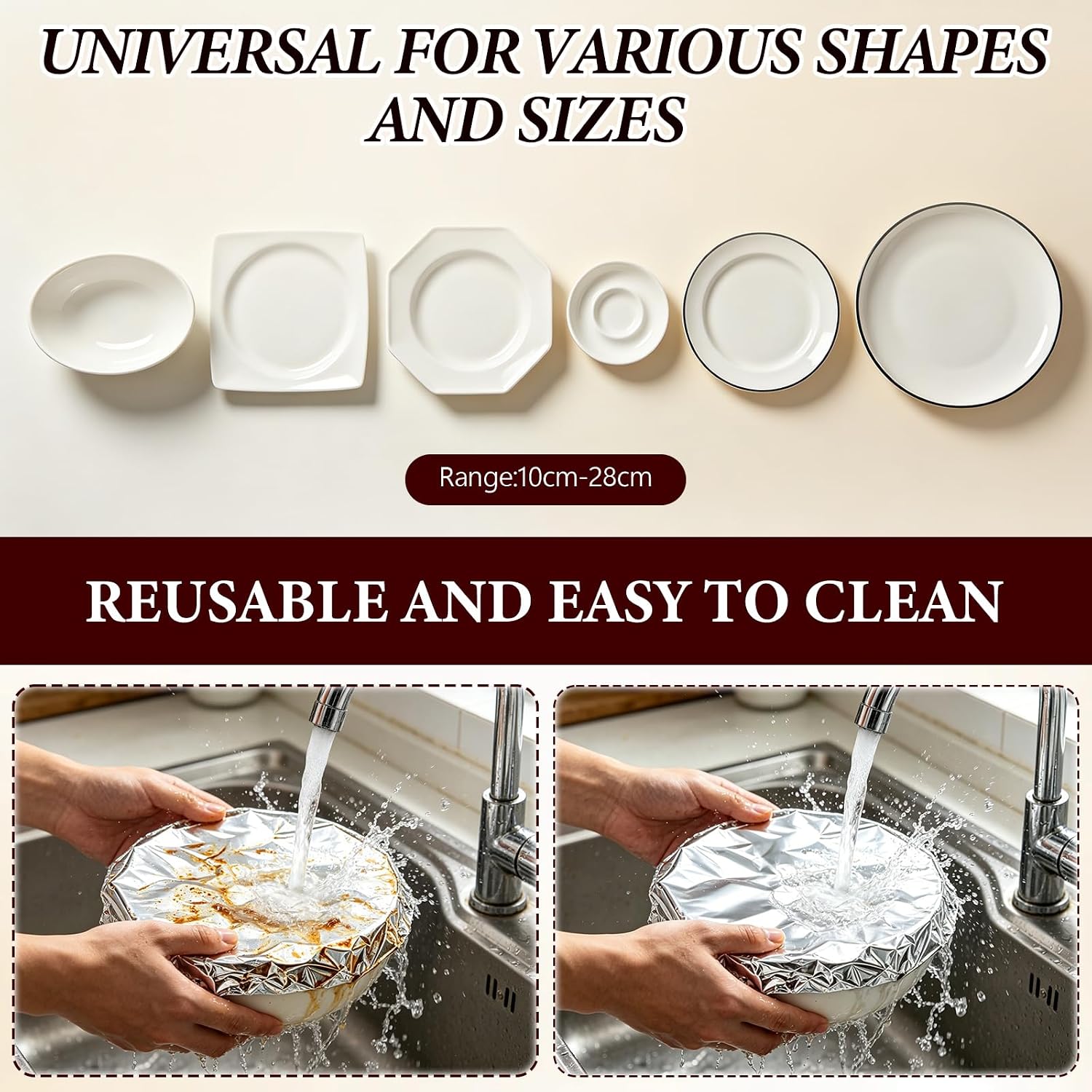 Reusable Aluminum Foil Food Co - Meal Prep Day recension och pris
