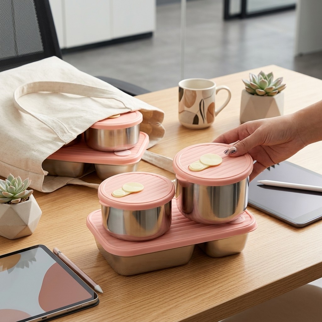 Microwave Safe 304 Stainless S - Meal Prep Day recension och pris