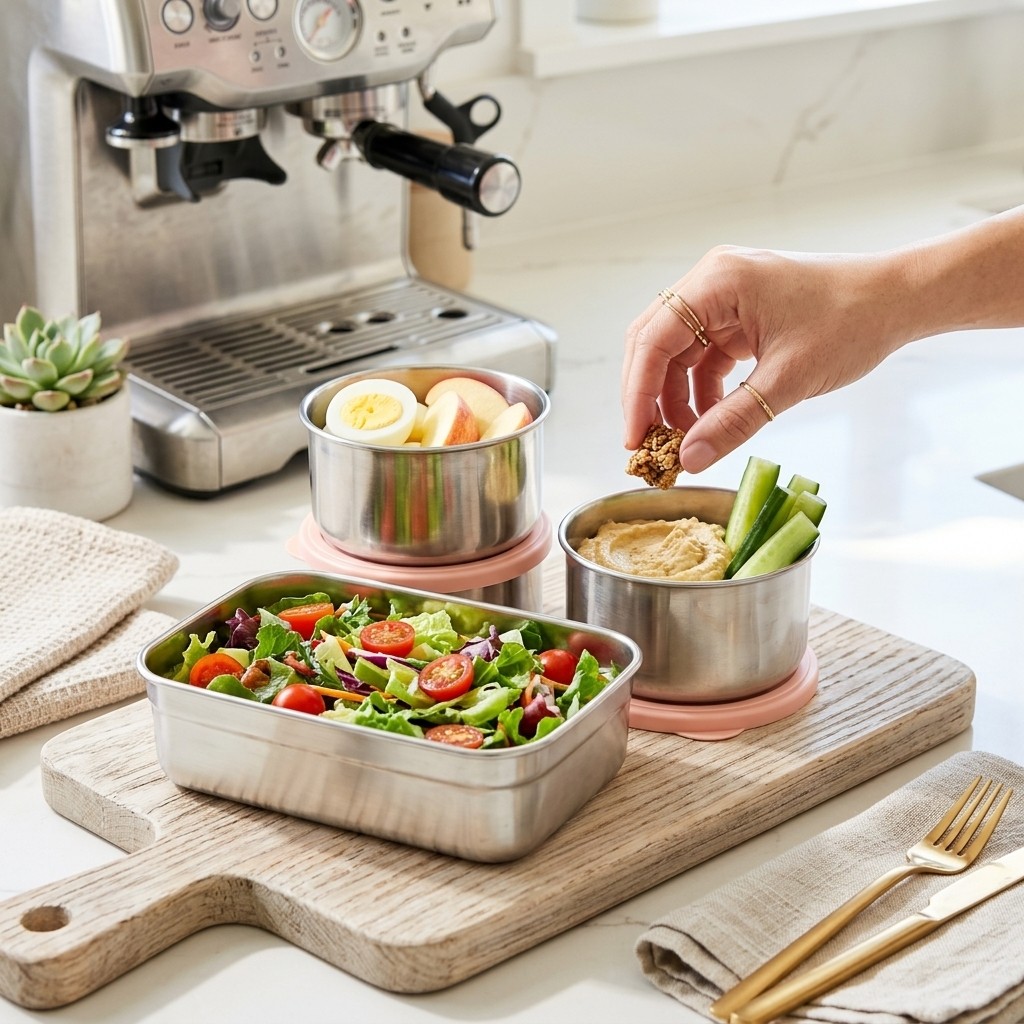 Microwave Safe 304 Stainless S - Meal Prep Day recension och pris
