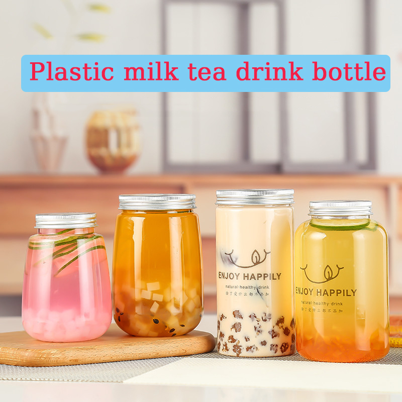 40pcs Milk Tea Drink Bottle Pl - Meal Prep Juice Bottles recension och pris