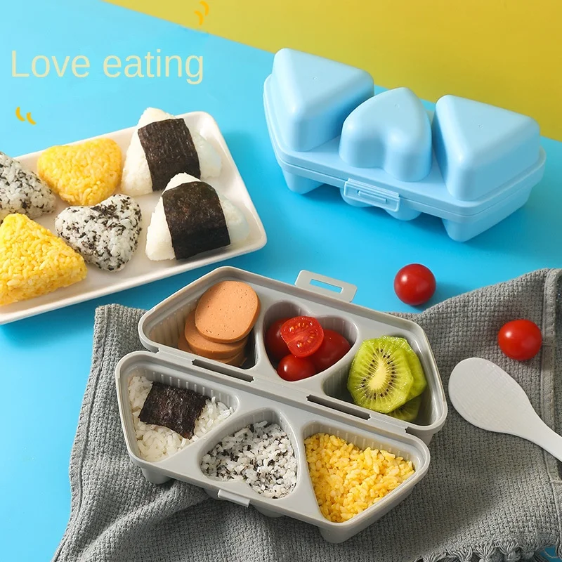 Folding Portable Triangle Love - Meal Prep Japanese recension och pris