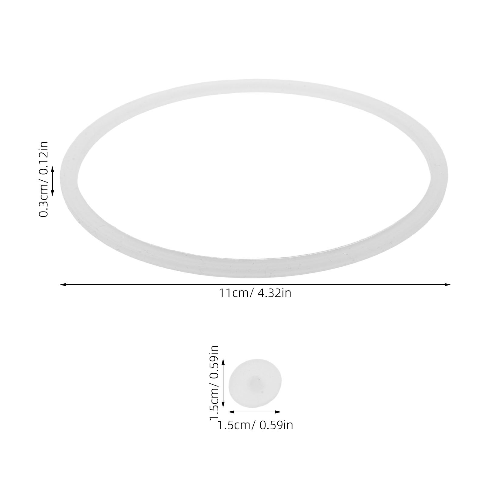 Silicone Gasket Seal Leakproof - Meal Prep Japanese recension och pris