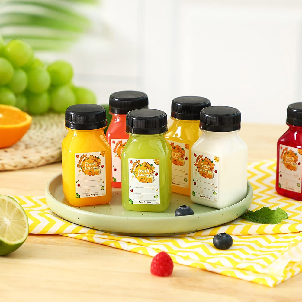 4oz Plastic Juice Bottles with - Meal Prep Juice Bottles recension och pris
