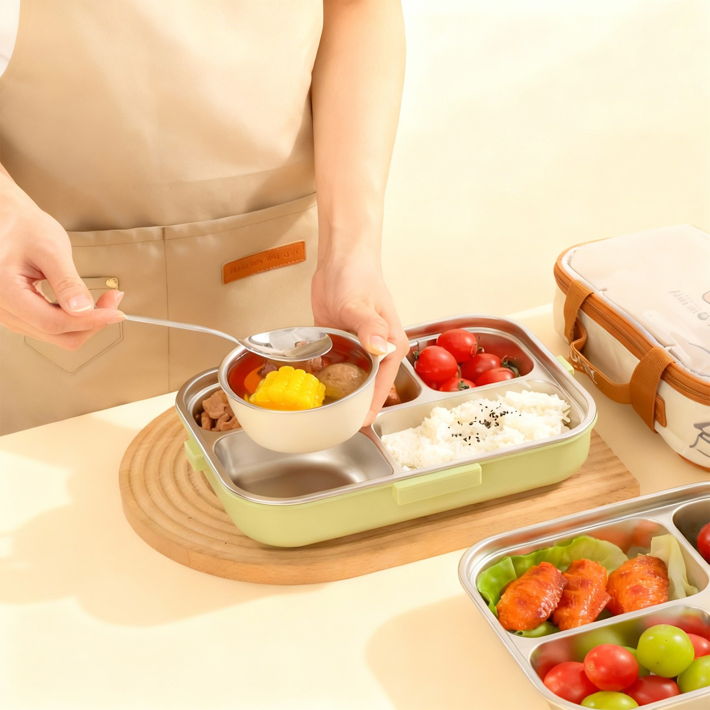 4/5 Grids 304 Stainless Steel  - Meal Prep Microwave recension och pris