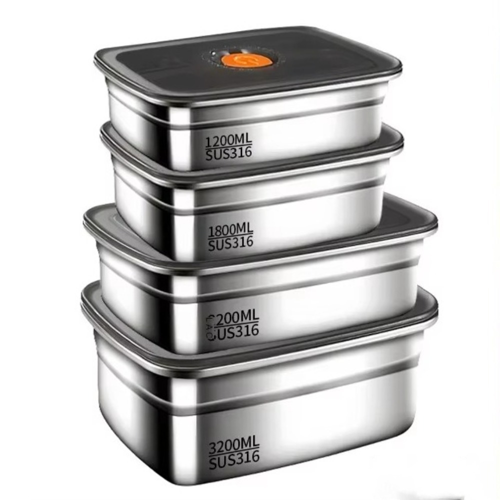 Stainless Steel Camping Lunch  - Meal Prep Microwave recension och pris