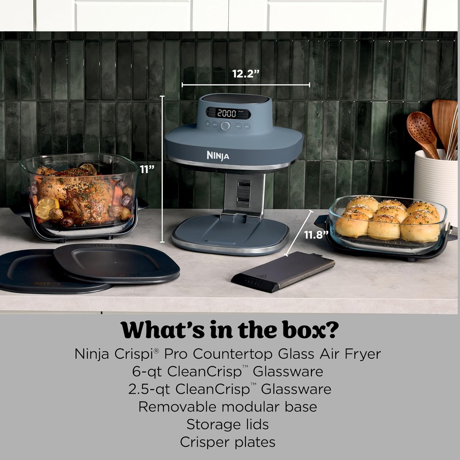 Ninja Crispi Pro 6-in-1 Glass  - Meal Prep Microwave recension och pris