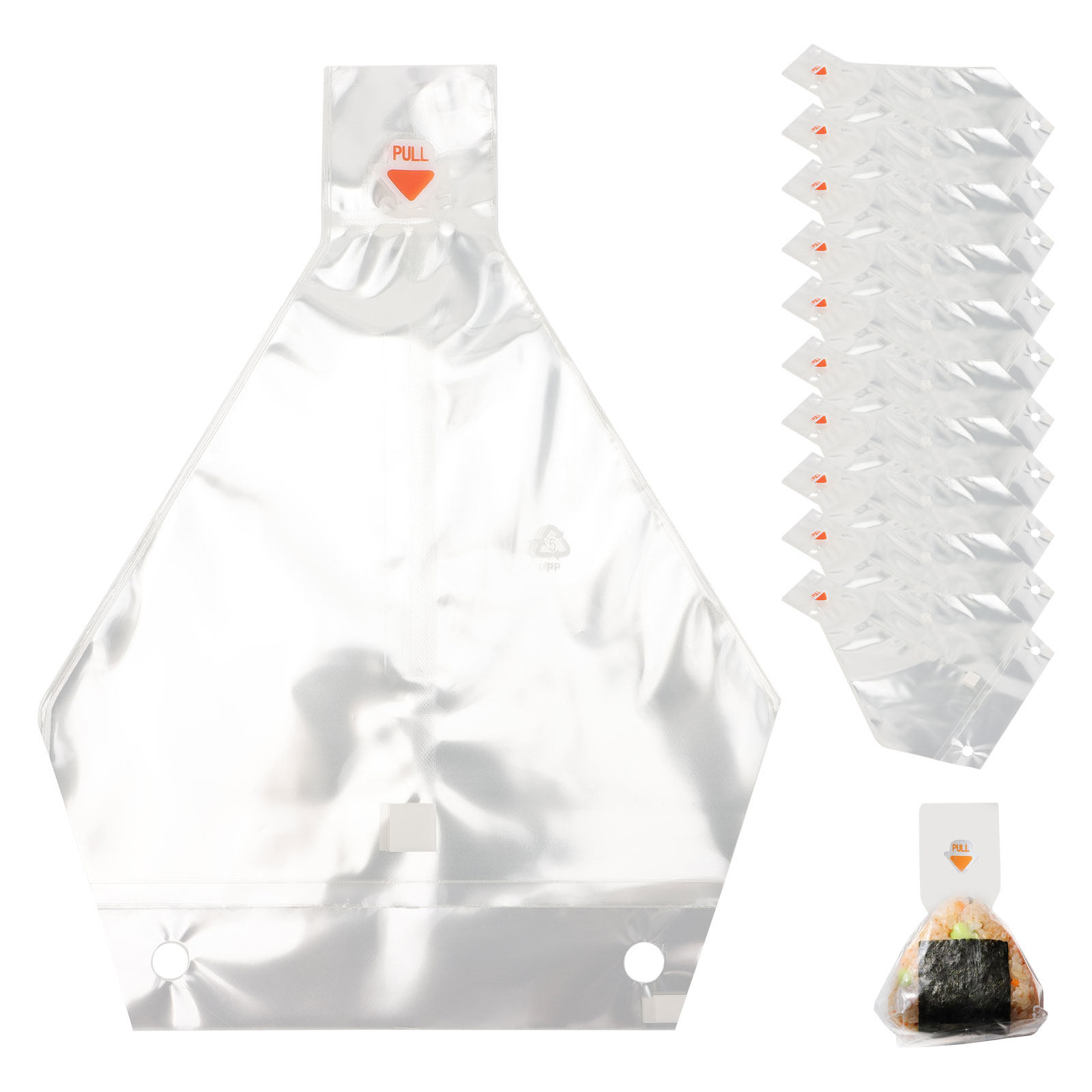 20 Pcs Sushi Packaging Bags Di - Meal Prep Day recension och pris
