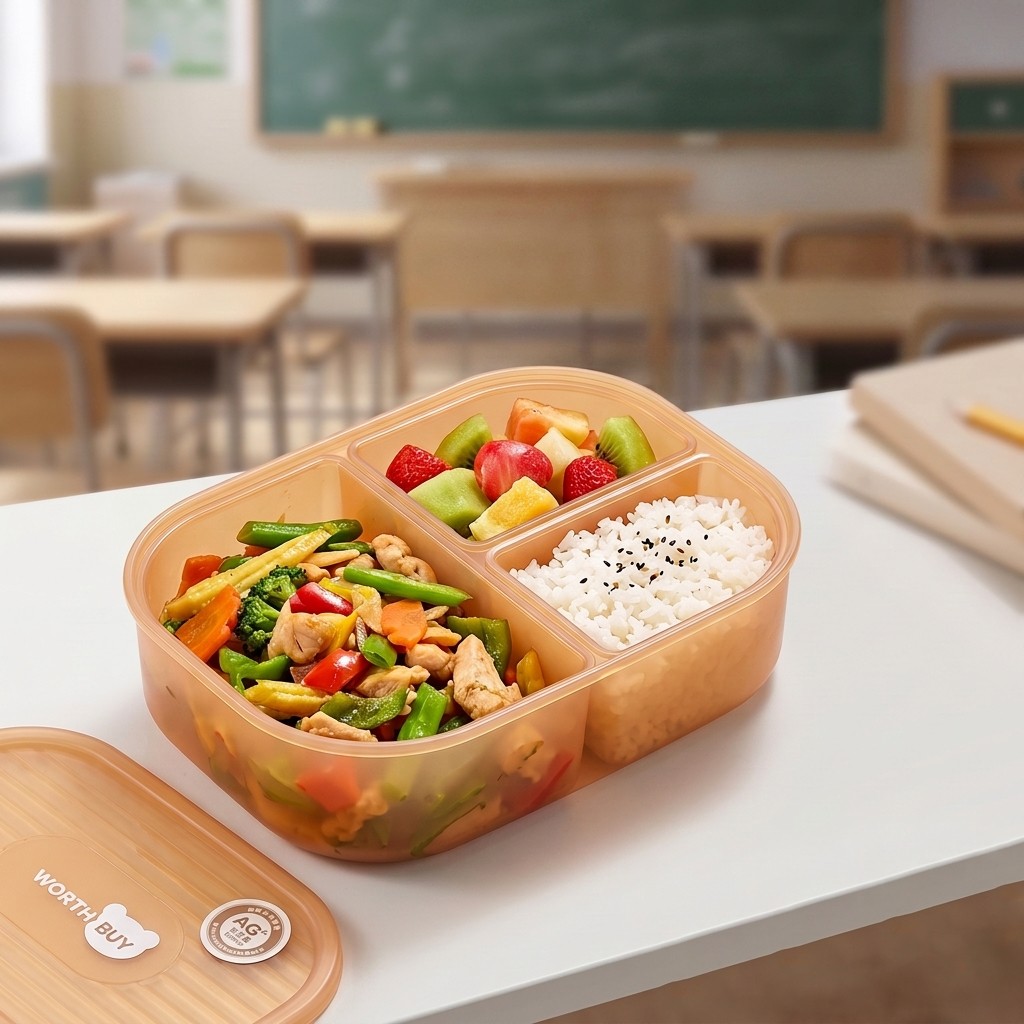 Japanese Plastic Bento Box Kid - Meal Prep Japanese recension och pris