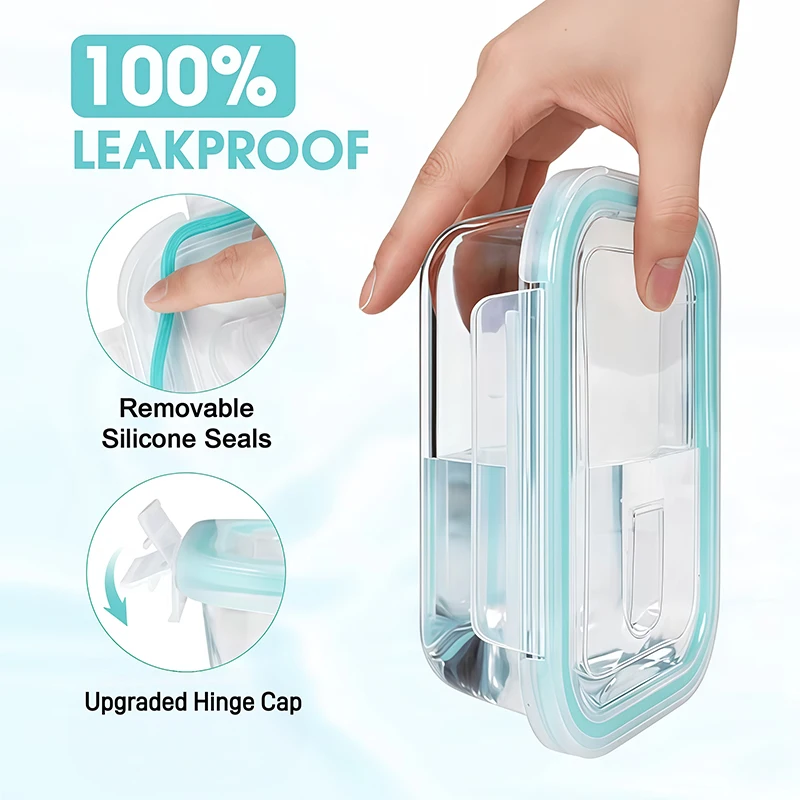 Borosilicate Glass Lunch Box A - Meal Prep Day recension och pris