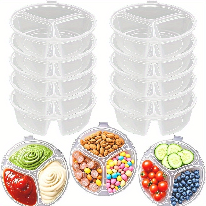 Round 3-Compartment Disposable - Meal Prep Day recension och pris