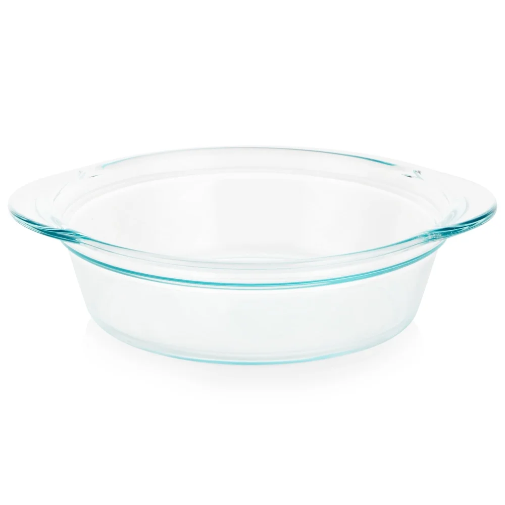 Deep Round Glass Baking Dish 9 - Meal Prep Microwave recension och pris